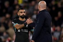 محمد صلاح وأرني سلوت