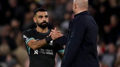 محمد صلاح وأرني سلوت