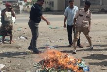 صحة البيئة في المنصورة تنفذ حملة لسحب وإتلاف شمة الحوت