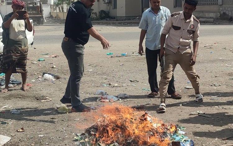 صحة البيئة في المنصورة تنفذ حملة لسحب وإتلاف شمة الحوت