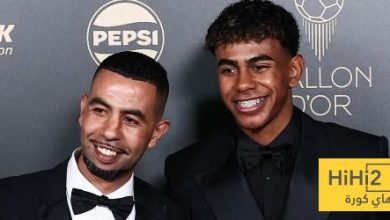 صورة.. والد لامين يامال يتسبب في مشكلة بمدرجات بيتيس