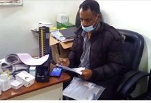 ضابط المسح الصحي والتغذوي الدكتور اياد المشوشي ينفذ نزول ميداني دوري لمكتب الصحة رصد بيافع