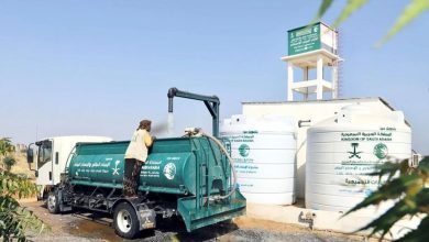 ضخ أكثر من 61 مليون لتر ضمن مشروع الإمداد المائي والإصحاح البيئي بمحافظتي حجة وصعدة