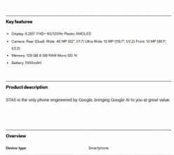 ظهور مواصفات Google Pixel 10a في تسريب جديد