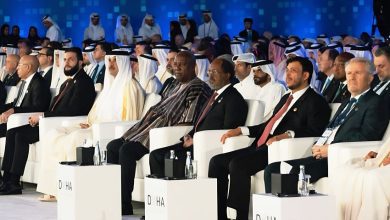 عضو مجلس القيادة الدكتور عبدالله العليمي يشارك في فعاليات منتدى الدوحة