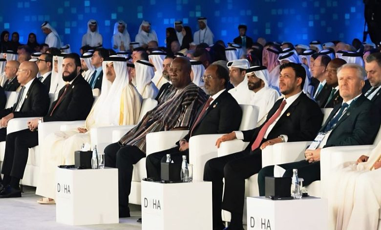 عضو مجلس القيادة الدكتور عبدالله العليمي يشارك في فعاليات منتدى الدوحة