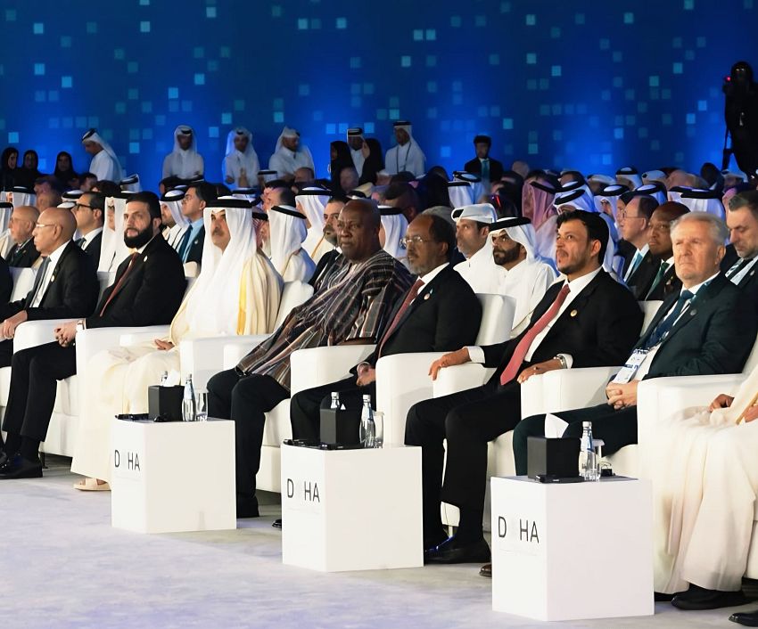 عضو مجلس القيادة الدكتور عبدالله العليمي يشارك في فعاليات منتدى الدوحة