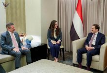 عضو مجلس القيادة الرئاسي عثمان مجلي يلتقي السفير الامريكي ستيفن فاجن