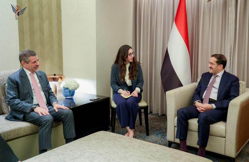 عضو مجلس القيادة الرئاسي عثمان مجلي يلتقي السفير الامريكي ستيفن فاجن