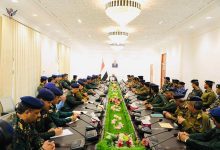 عضو مجلس القيادة العرادة يترأس اجتماعاً موسعاً للقيادات الأمنية