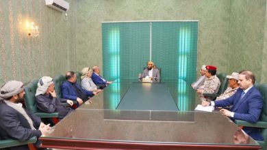 عضو مجلس القيادة المحرّمي يناقش مع البركاني مستجدات الأوضاع على الساحة الوطنية