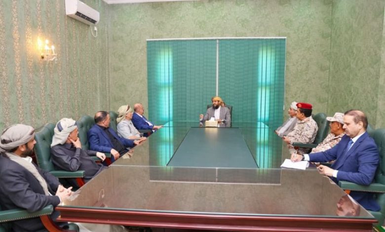 عضو مجلس القيادة المحرّمي يناقش مع البركاني مستجدات الأوضاع على الساحة الوطنية