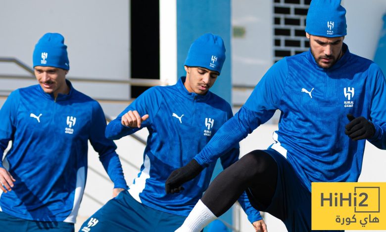 غياب لاعب الهلال عن التدريبات !