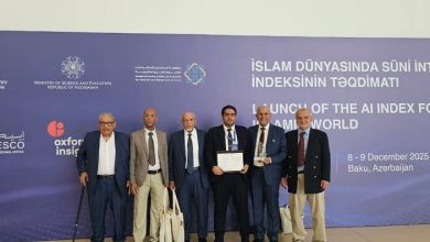 فوز مؤسسة حضرموت بجائزة حمدان بن راشد (الإيسيسكو) في أذربيجان