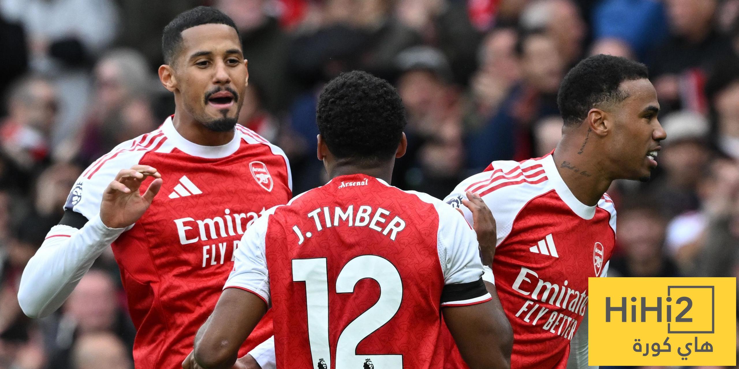 قائمة هدافي أرسنال في البريميرليغ قبل مواجهة أستون فيلا