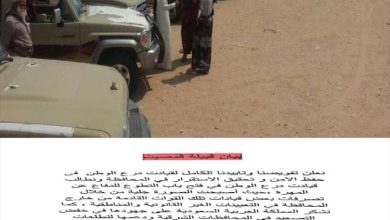 قبائل قمصيت تؤكد دعمها الكامل لقوات درع الوطن وتثمن دور التحالف بقيادة السعودية