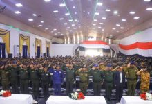 قوات الامن الخاصة بمأرب تختتم العام التدريبي بتخريج العديد من الدورات التخصصية والامنية