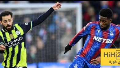 كريستال بالاس يتفوق على مانشستر سيتي في هذه الإحصائية