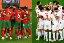 مباراة الأردن والمغرب