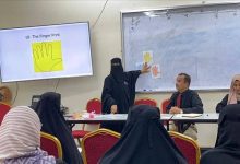 كلية التربية عدن تنظم ورشة تدريبية حول توظيف الألعاب التعليمية المعززة بالذكاء الاصطناعي