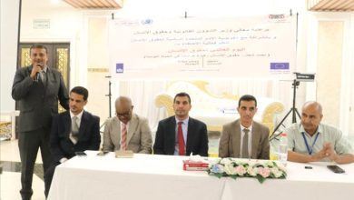 كلية الحقوق بجامعة عدن تشارك في الاحتفاء بذكرى اليوم العالمي للإعلان العالمي لحقوق الإنسان