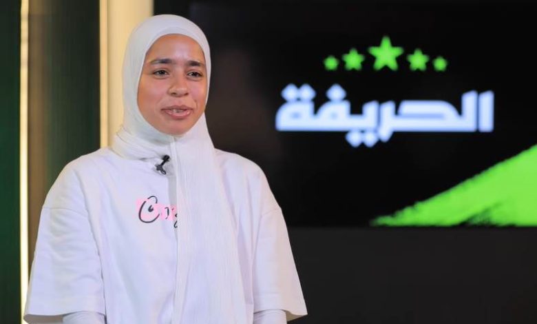 مروة توفيق لاعبة نادي وادي دجلة ومنتخب مصر