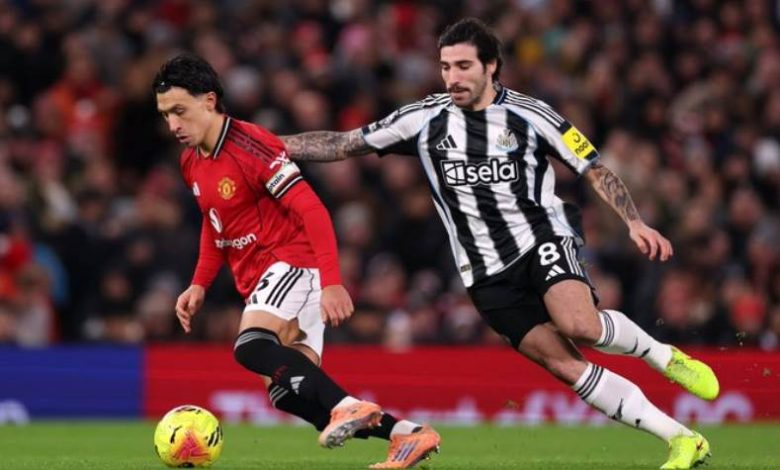 مانشستر يونايتد ضد نيوكاسل
