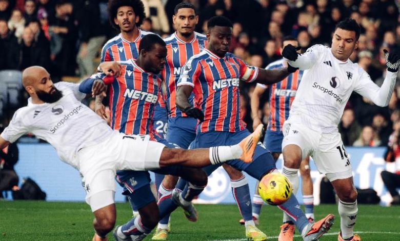 كريستال بالاس ضد مانشستر يونايتد