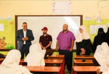 مبجر وبن جرادي يدشّنان اختبارات الفصل الأول في مدارس صيرة ويتفقدان مشروع مدرسة الطويلة