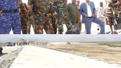 محافظ أبين يتفقد سير الأعمال الإنشائية لسد حسان الاستراتيجي