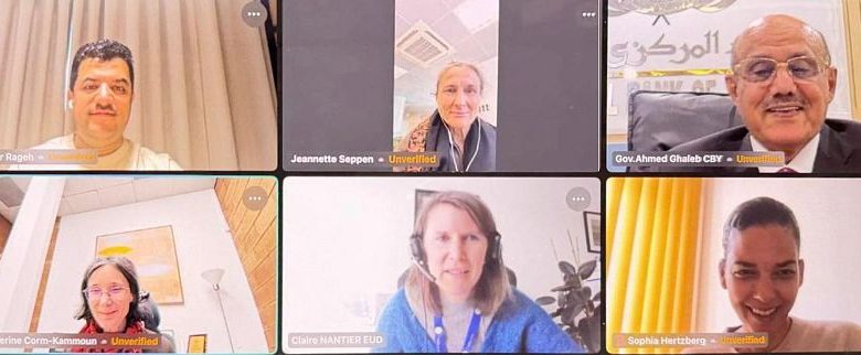 محافظ البنك المركزي يبحث مع سفراء عدد من الدول الأوروبية الوضع الاقتصادي