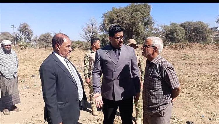 محافظ الضالع يوجه بسرعة استكمال الدراسات الخاصة بمشروع الصرف الصحي للمدينة