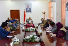 محافظ تعز يناقش مع لجنة المصالحة والسلم المجتمعي الأوضاع الراهنة بالمحافظة