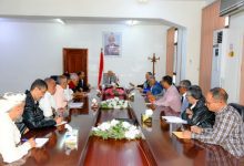 محافظ تعز يناقش مع ممثلي الإتحاد العام لنقابات العمال القضايا الحقوقية والمهنية