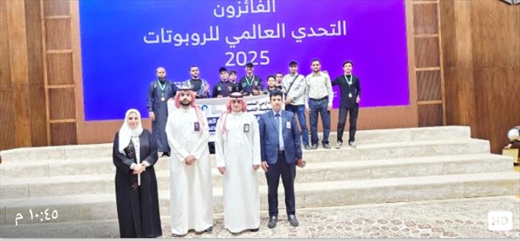 مدارس النورس تحصد المركزين الثالث والرابع في مسابقة التحدي العالمي للروبوت والذكاء الاصطناعي  المقامة في السعودية