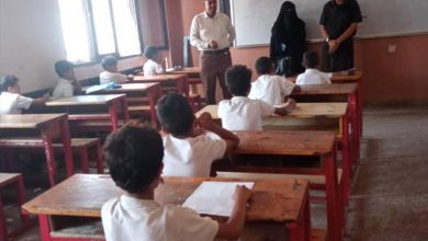 مدير تربية خورمكسر يقوم بزيارة ميدانية إلى مدرسة خالد بن الوليد