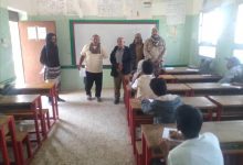 مدير تربية لودر يواصل زياراته الميدانية لتفقد سير اختبارات الفصل الدراسي الأول