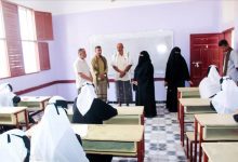 مدير عام بروم ميفع يدشن إختبارات الفصل الدراسي الأول بالمديرية