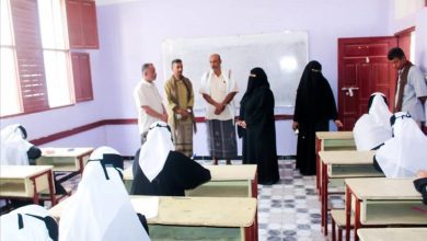 مدير عام بروم ميفع يدشن إختبارات الفصل الدراسي الأول بالمديرية