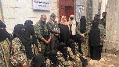 مدير عام شرطة الضالع يفتتح مبنى الشرطة النسائية والتعامل مع قضايا النساء بالمحافظة