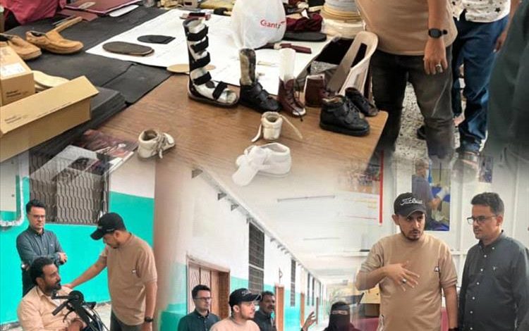 مدير مكتب الشؤون الاجتماعية والعمل بعدن يتفقد احتياجات مركز التدريب المهني الاجتماعي لذوي الإعاقة بالمنصورة