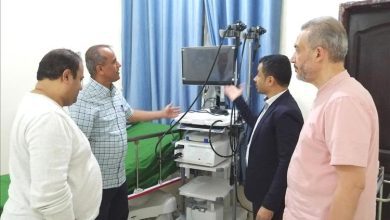 مستشفى نيوم التخصصي بمأرب يفتتح وحدة المناظير والجهاز الهضمي