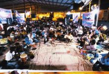 مسية فنية لرقصة الدحيف تُنير مخيم الاعتصام بزنجبار