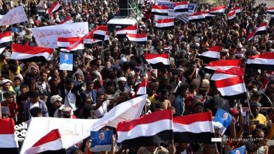 مسيرة جماهيرية حاشدة في المخا تأييدًا لاتفاقية تطوير الميناء التاريخي