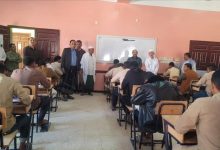 مقيبل والعمودي يدشنان اختبارات الفصل الدراسي الأول 2025 / 2026 بمدارس دوعن