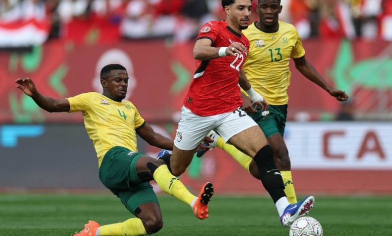 منتخب مصر وجنوب إفريقيا