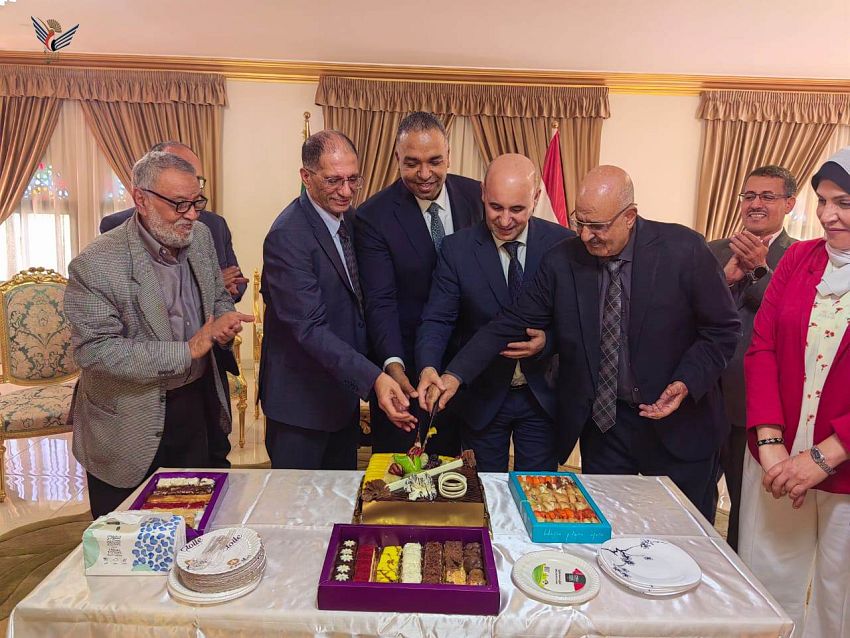 مندوبية اليمن في الجامعة العربية تحتفل بذكرى عيد الاستقلال