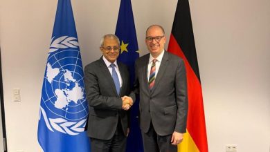 نائب وزير الخارجية يبحث مع وزير الدولة الالماني تعزيز التعاون التنموي