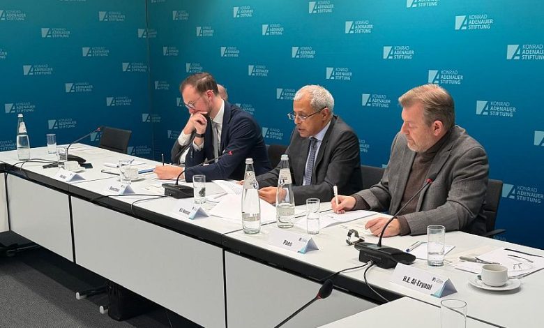 نائب وزير الخارجية يشارك في مؤتمر امن الملاحة الدولية في المانيا