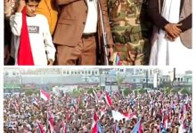 نوفل من ساحة العروض: لا تراجع عن الانتقالي حتى استعادة الدولة الجنوبية